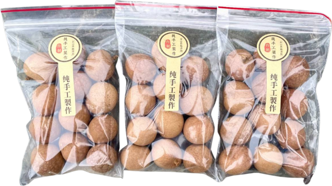 阿公養的一窩蜂 帶殼龍眼乾 龍眼木柴燒, 1個, 50公克(小)