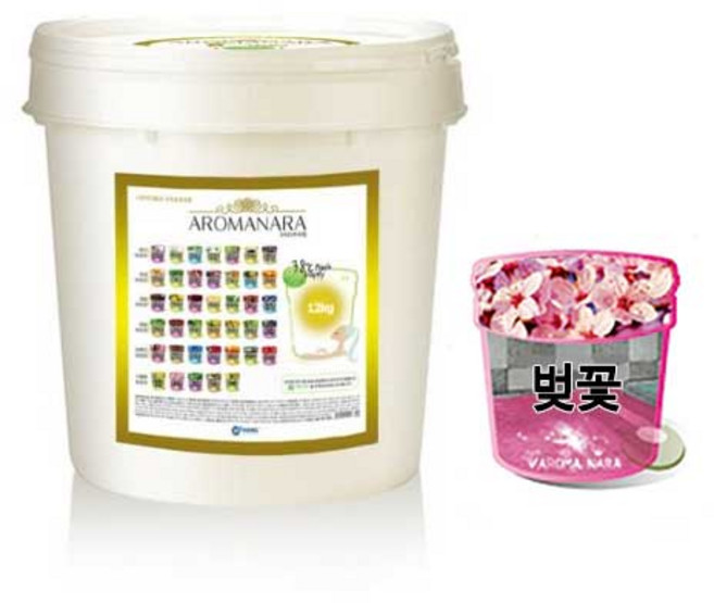 벚꽃 12KG 아로마나라 대용량 바스솔트 입욕제 족욕제, 1개