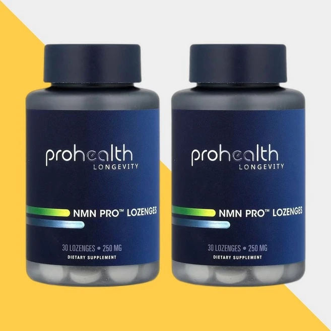 프로헬스 NMN 250mg 사탕 정제 30정 니코틴아마이드 모노뉴클레오타이드 2개 - 쿠팡