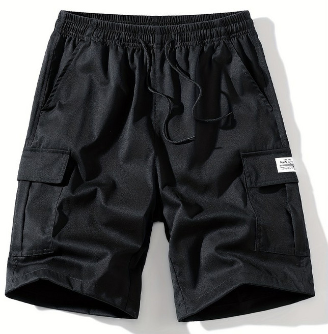 여름 남성 카고 밴딩 반바지 빅사이즈 편안한 쇼츠 U-2528