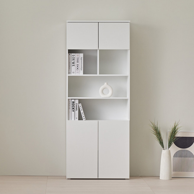 동서가구 E0 제니오 800 책장 DF927366, 화이트