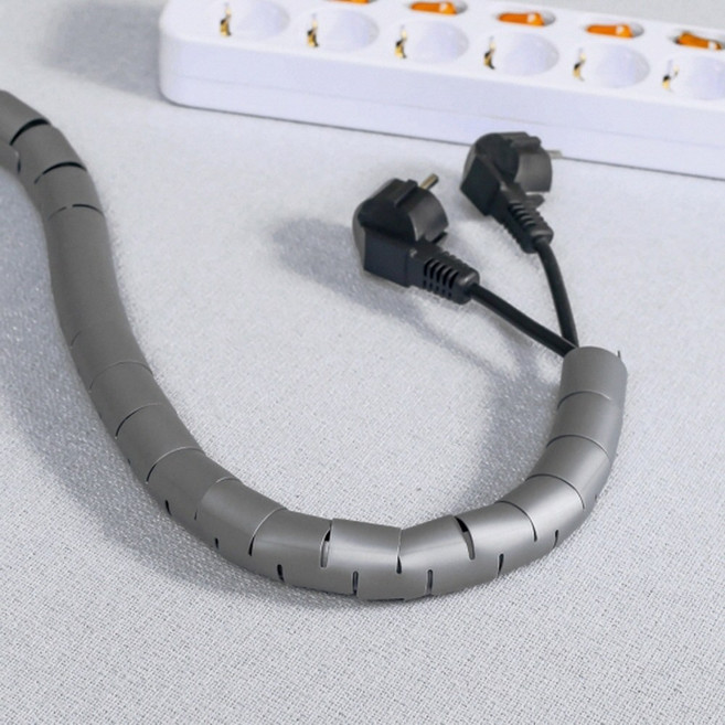 교실 전선 보호관 해리컬 굵은 선정리 커버 사무실 바닥 노출 방지 스트랩 마감 3m 32mm, 1개