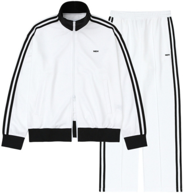 널디 NDY 클래식 NY 트랙 세트 화이트 PNES26TR0100SET 377580