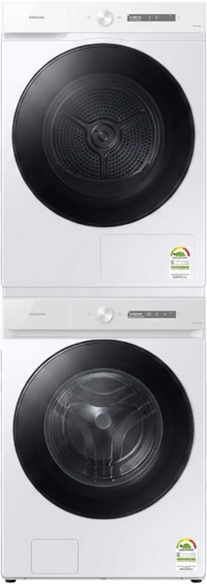 삼성전자 비스포크 그랑데 AI 세탁기 WF21CB6650BW + 건조기 DV17CB6600BW 21kg + 17kg 방문설치, SKUWF21CB6650BW7N, 화이트
