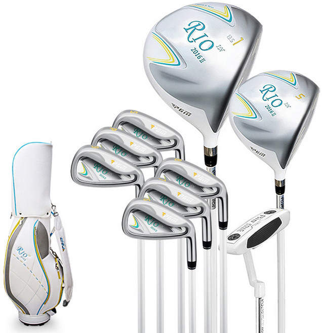 LTG014여성용 골프채 골프클럽 풀세트 카본 캐디백포함 PGM, 옵션09)LTG014카본여성9P+캐디백