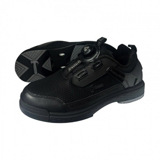 해피볼 햄어 파워 디젤 나이트 솔 탈부착 볼링화 (가죽볼타올 만능크리너 신발탈취제 증정)