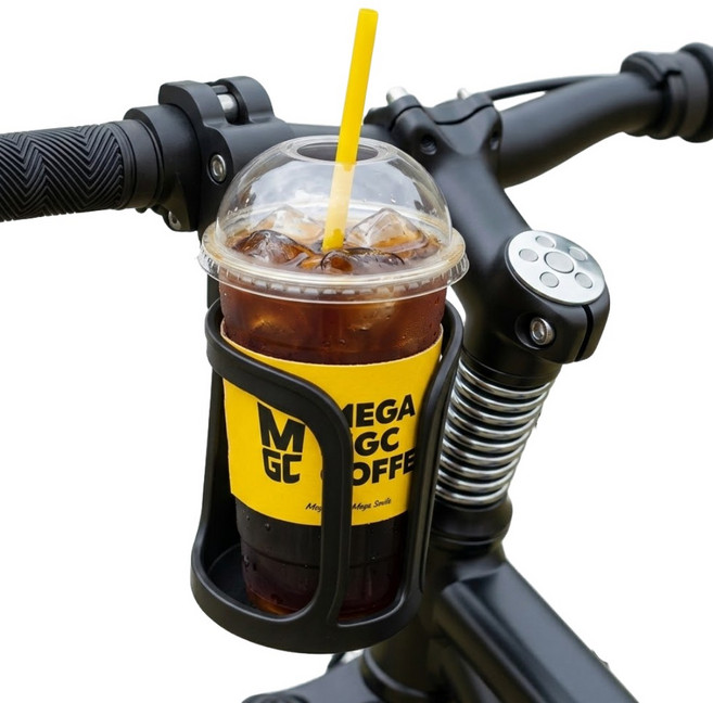 굿띵어스 3초설치 자전거 물통 거치대, 블랙, 1개