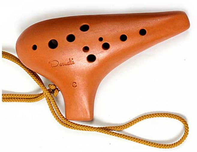 도나티 국산 도자기 오카리나 AC 알토C 고급용 황토 파랑 택1, (도자기)도나티 AC(알토씨), 1개