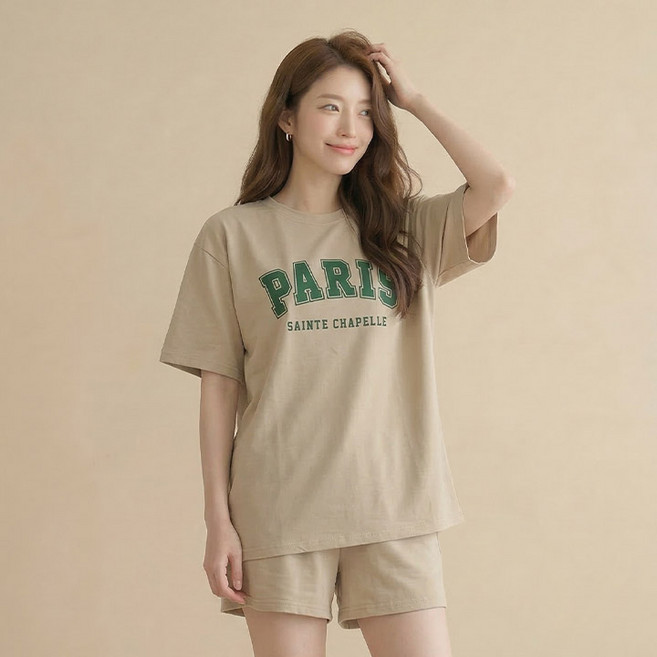 드마엘 여성 페리스 루즈핏 트레이닝복 세트(3color)+델로나