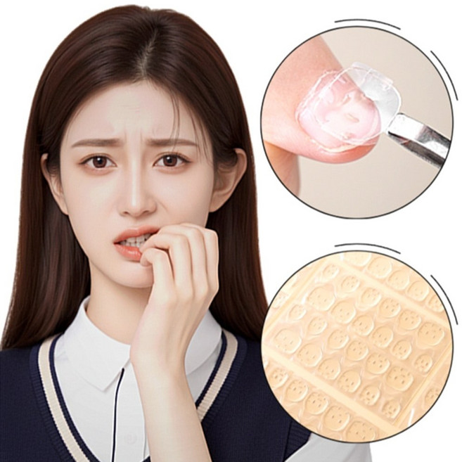 이숍 손톱 물어뜯기 방지 손톱보호 습관고치기 패치, 1개, 120g