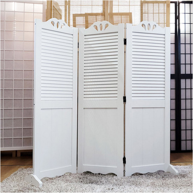 [주식회사 가구야히메] (가구야히메) 갤러리패널 미니 3단파티션, 색상:화이트