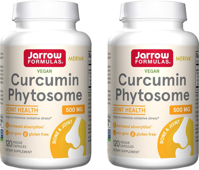 재로우 커큐민 피토솜 메리바 500mg 베지 캡, 120정, 3개