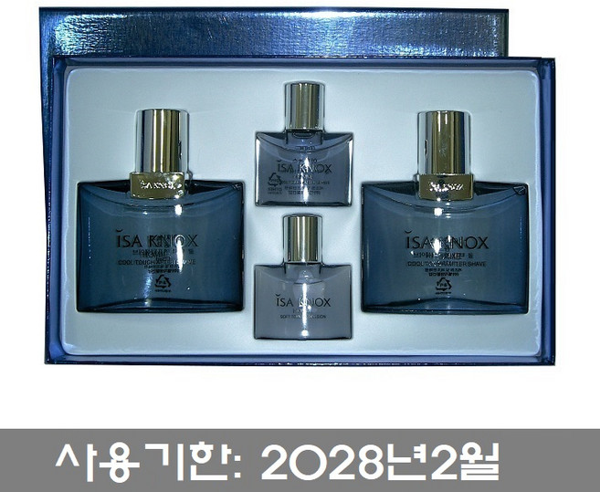 이자녹스 옴므 쿨 터치 애프터쉐이브 /스킨 (125mlx2개+35mlx2개), 160ml, 2개