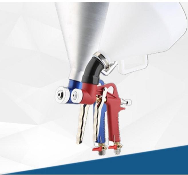 코팅 분사 건 스타코건 외벽 리얼 스톤 페인트 플라스틱 스프레이 단일스프레이건(포트제외), 01.단일스프레이건(포트제외)