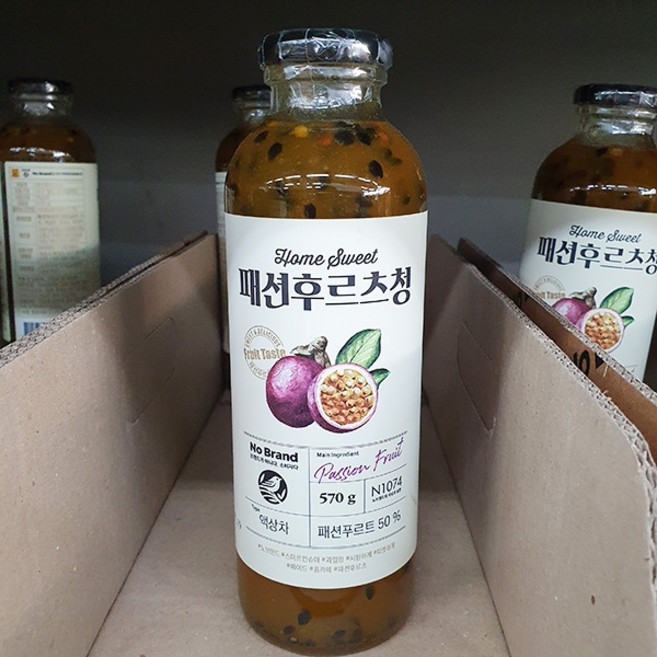 [노브랜드] 패션후르츠청 570g, 1개