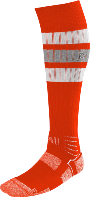 이보쉴드 양말 장목 롱 스타킹 스트라이프 WB60105, 1개, 오렌지