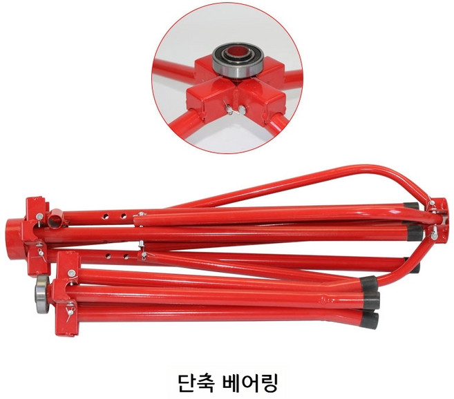 엑셀 풀림기 회전기 브래킷 전선 풀림 코일 베어링, 단일 베어링 일반형, 1개