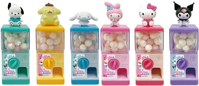 산리오 자판기 캔디 6개, 30g