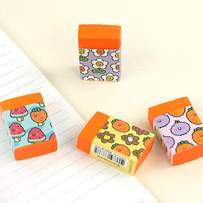 핑크풋 당근 잘나가지우개 (1개) OC_0404TG