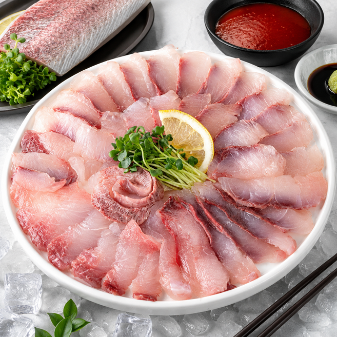오늘한입 제철 자연산 보리숭어 필렛 간편 회 횟감, 2개, 300g