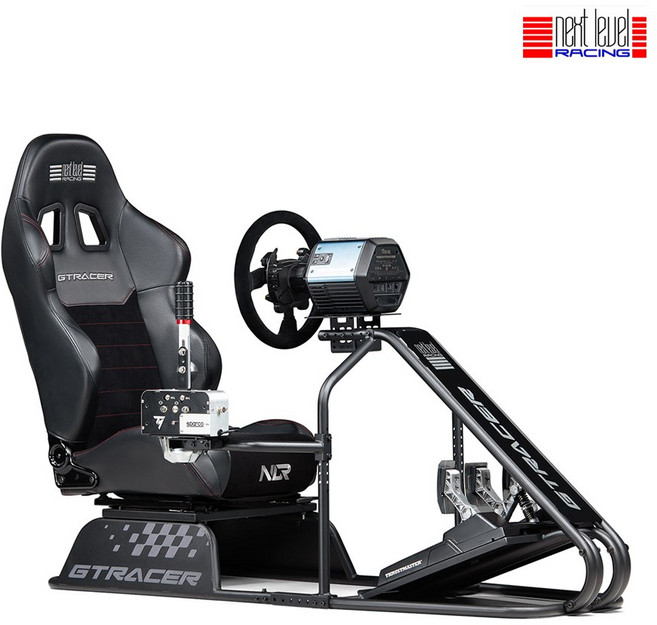 넥스트레벨 레이싱 GT Racer 레이싱시트 레이싱휠거치대 (시트포함 DD휠 지원 정품판매처 에이투비 확인 후 구매요망), 1개