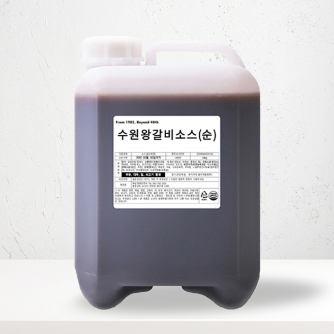 펀테이블 수원왕갈비소스 순한맛 10kg 양념치킨소스, 수원왕갈비소스(순) 10kg, 1개