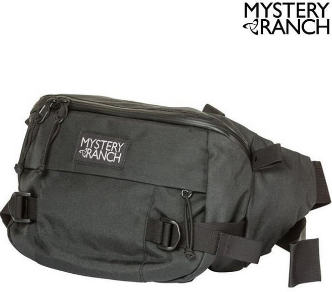 Mystery Ranch 神秘農場 EX Hip Monkey 腰包/生存遊戲/戰術腰包 耐磨材質 多隔層設計 輕巧方便, 黑 Black, 1個