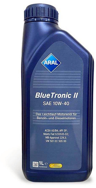 ARAL BlueTronic II 引擎機油, 1L, 10w40, 1個
