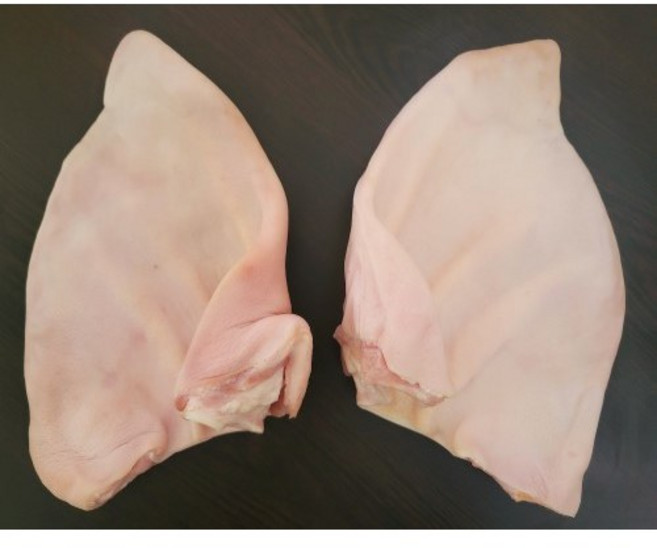 [생푸드] 돼지귀 5개 (한돈)(국내산)(냉동)