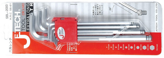 JETECH 볼렌치-세트(9본조/슈퍼롱) SBL-2000, 1개