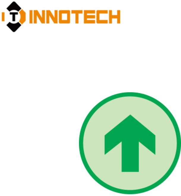 벽면용 비상구 비상대피로 위치표시 화살표 원형 스티커 400A05-01/200 (2개 1SET), 그린계열, 1세트
