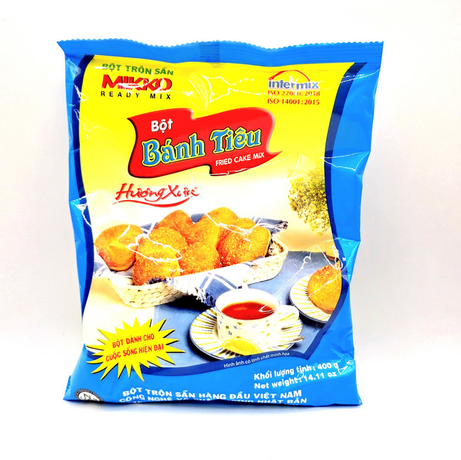 MIKKO BOT BANH TIEU Fried cake mix / 프라이드 케이크 믹스 파우더, 1개, 400g