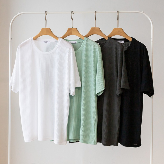 코코세븐 여성 빅사이즈 라이크 시원한 라운드 여름 반팔 티셔츠