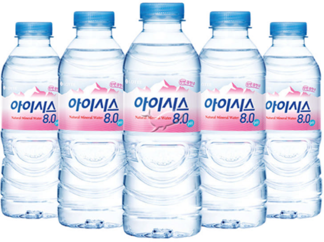 롯데 아이시스8.0 미니생수 300ml x 200개