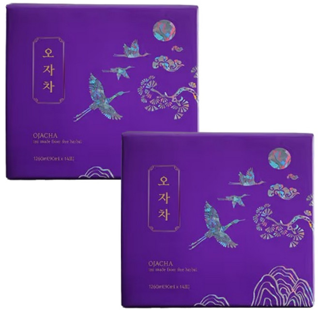 상세페이지참조일초픽 오자차 14포 x 2박스, 1개, 1.26L