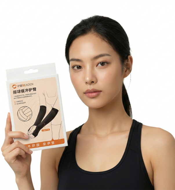 오픈래빗 여성용 배구 암슬리브 스포츠 팔 보호대, M