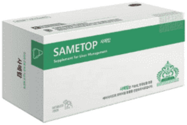 사메탑 ( 간보조제 ) 60정 강아지 고양이 간보조제 간보호제, 심장/간, 1개