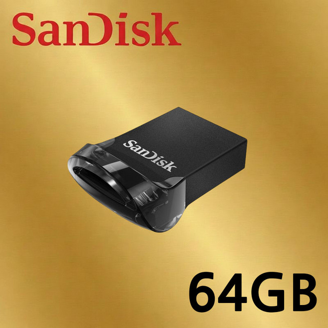 샌디스크 Ultra Fit 울트라 핏 Z430 CZ430 USB 3.1, 1개, 64GB