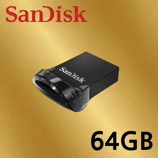 샌디스크 Ultra Fit 울트라 핏 Z430 CZ430 USB 3.1, 1개, 64GB - 쿠팡