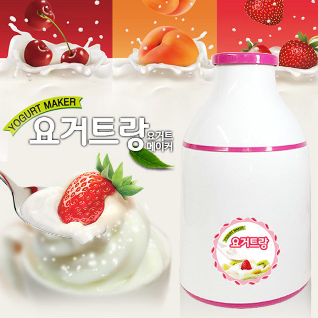 전기가 필요없는 요거트 제조기 요거트랑 요거트 메이커, 1개, 화이트