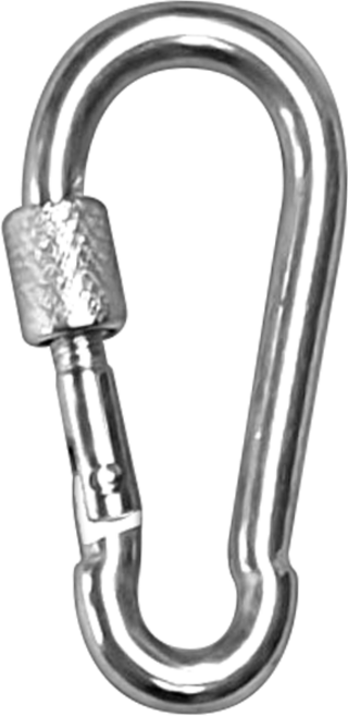 하나공구 강철 고리 비너 스크류 고강도 D형, 1개, 6mm