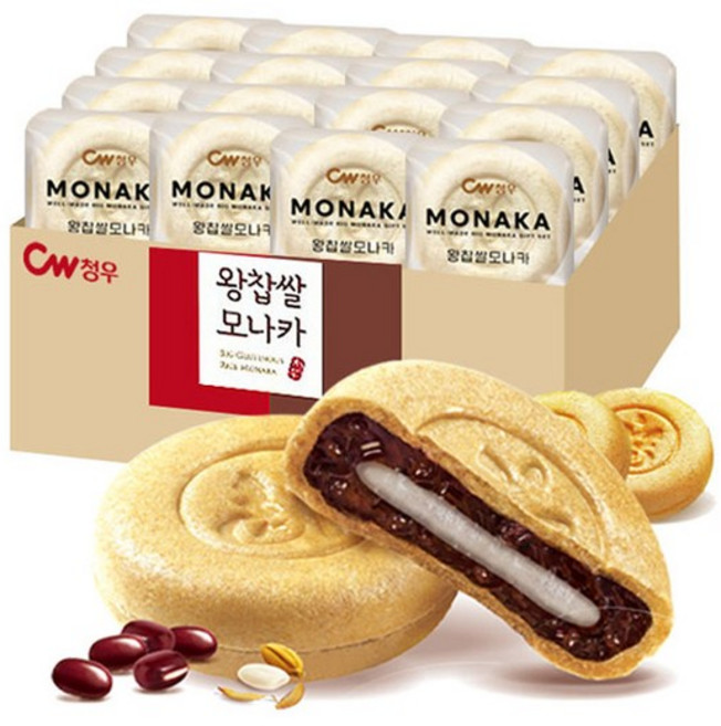 청우 왕찹쌀 모나카, 960g, 1개