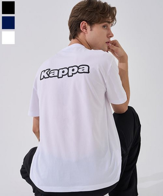 카파 kappa 시그니처 그래픽 로고 반팔티셔츠 3color
