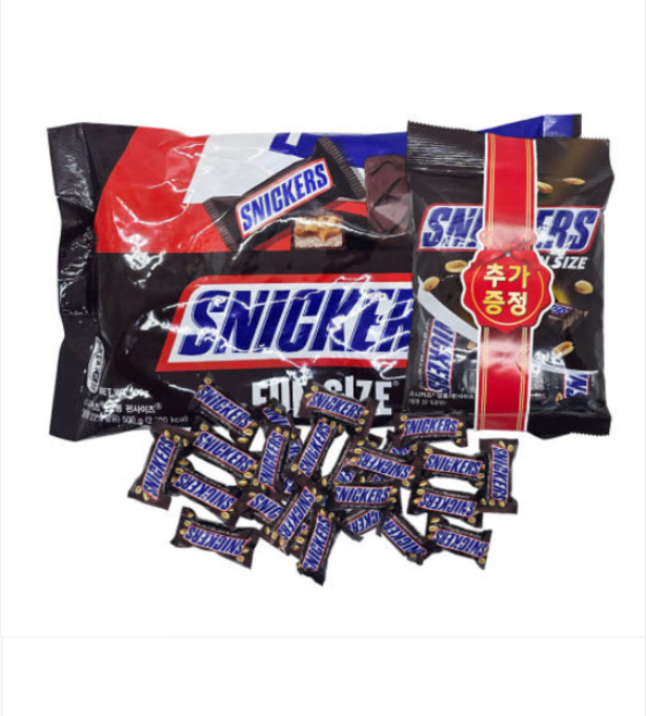 스니커즈 땅콩 펀사이즈 500g + 160g 총660g