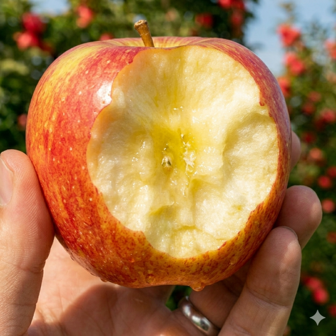 [1일80개] 농가직송 A급품위 중과 부사사과, 1개, 5kg