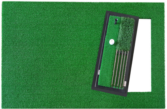 보급형일체형매트 실제연습장남품 매트선택, 보급형 일체형매트+멀티스윙매트3