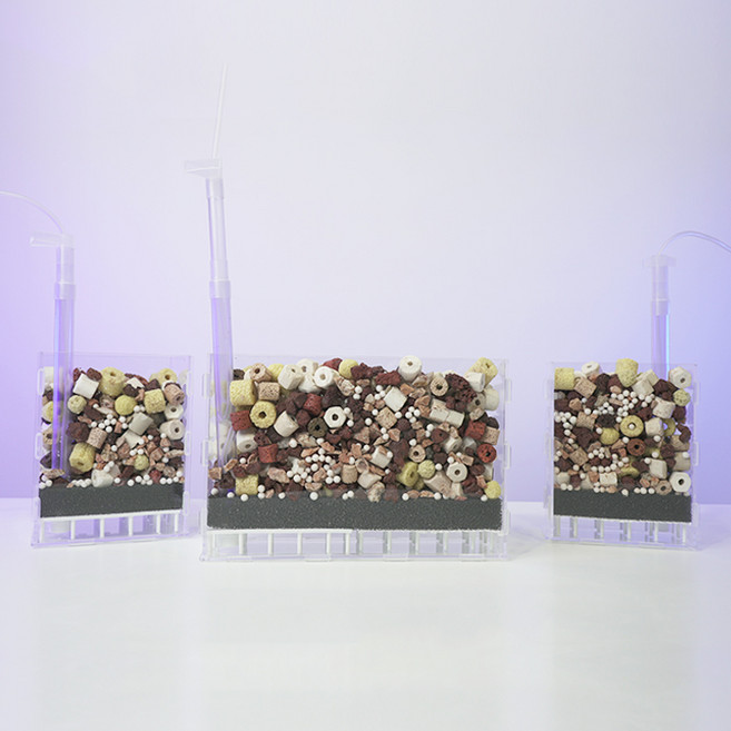 조립식 박스 저면 여과기 여과재 포함 풀세트 3사이즈, 1박스여과기-M직사각, 1개