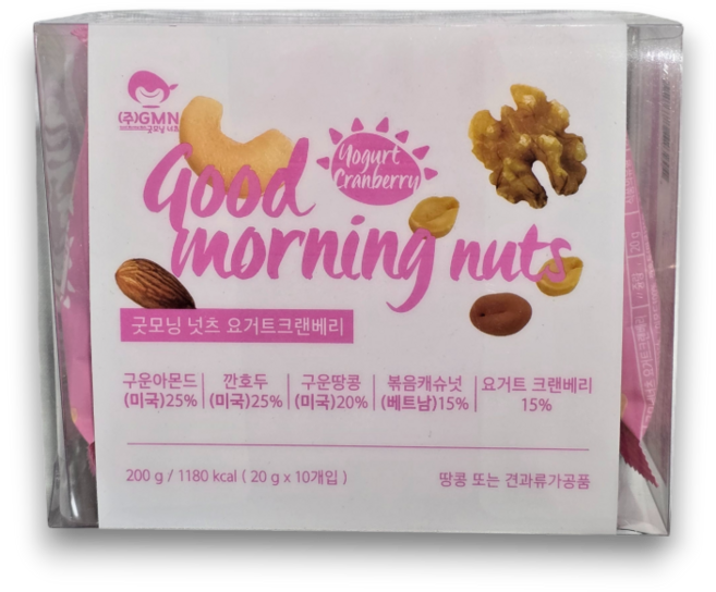 굿모닝너츠 요거트크랜베리