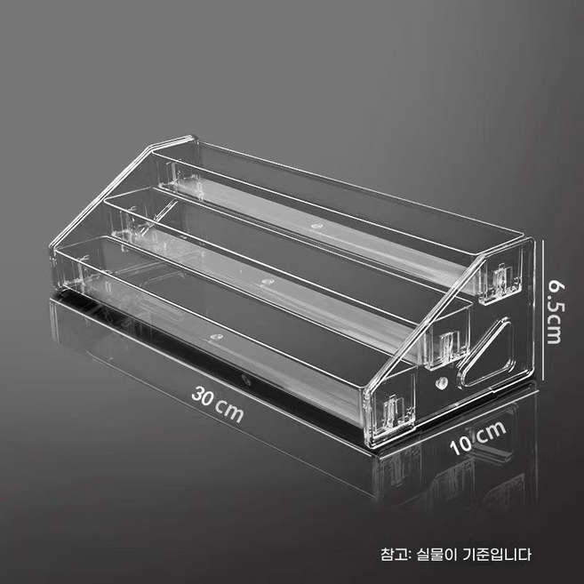 아크릴 선반 진열대 CD 정리 보관대 앨범 디스플레이 전시 테이프 보관함, 1