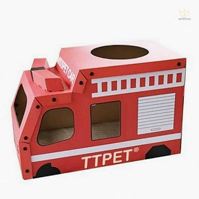 소망상점 미스펫 고양이 스크래쳐 하우스 [소방차냥] 고양이긁는판